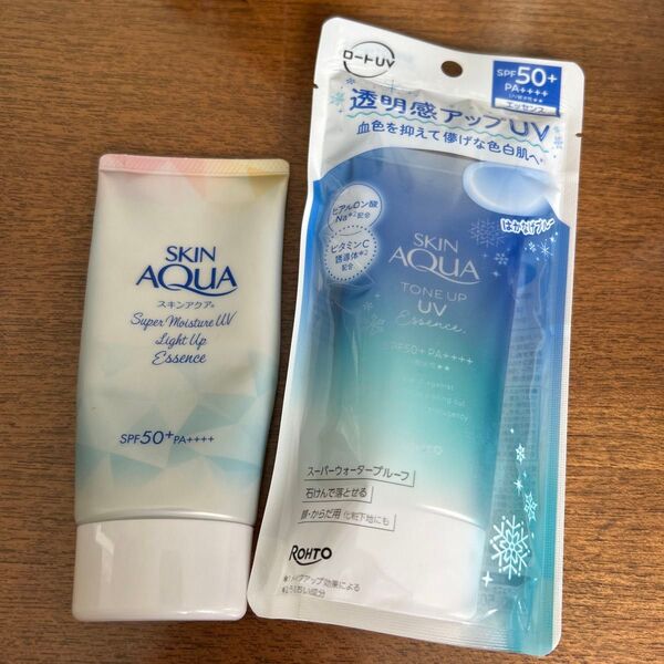 スキンアクア 日焼け止め UV 化粧下地 トーンUP SPF50