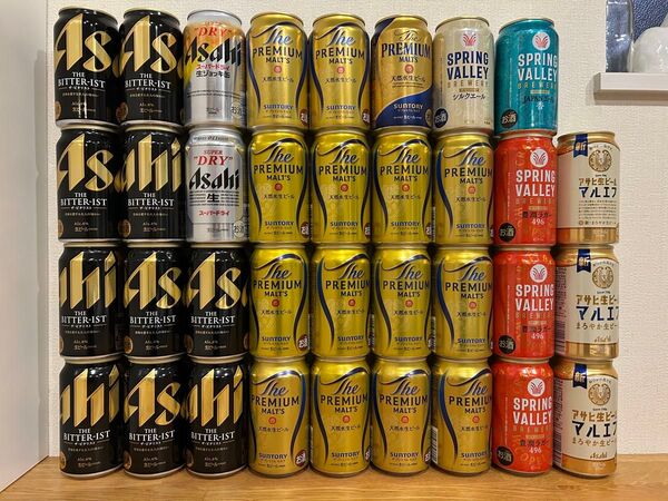 プレミアムモルツ・スプリングバレー・ビタリスト など ビール 35本