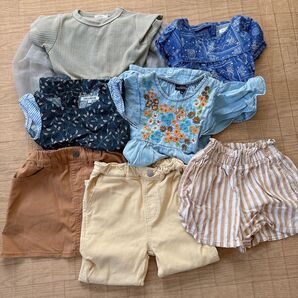 90~110cm 子供服 夏服 7点 まとめ売り