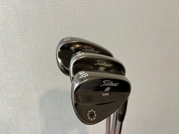 Titleist Vokey SM7 ウェッジ 3本 48,52,58度