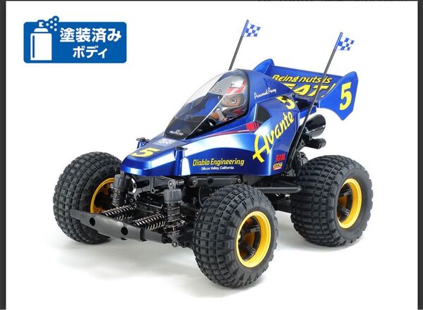 タミヤ コミカル アバンテ 未組立 1/10RC (GF-01CBシャーシ)