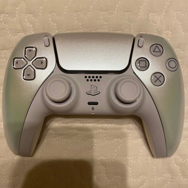 【ほぼ未使用】PS5 デュアルセンス ワイヤレスコントローラー クロマパール