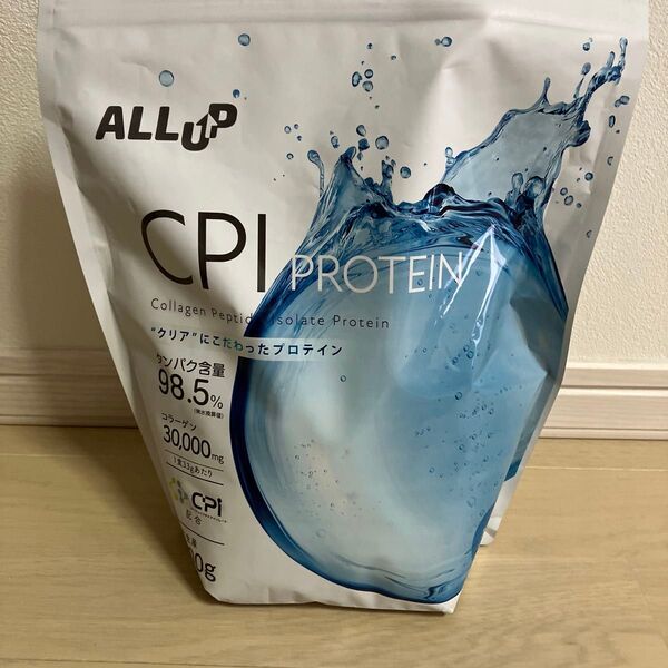 新品!ALLUP CPIプロテイン 900g スポーツドリンク味 完全栄養食