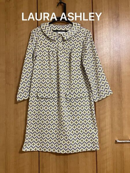 ローラアシュレイ ロンドン ワンピースす