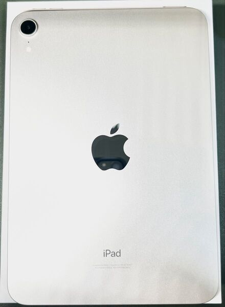 【ほぼ未使用】iPad mini 6 64GB スターライト WiFi ケース&フィルム付
