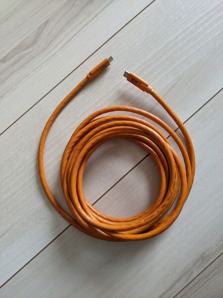 Tether Pro USB-C to USB -C 4.6m CUC15-ORG