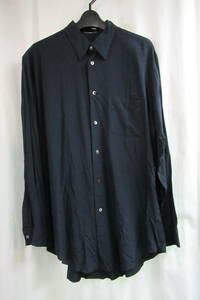 Y's for men yohji yamamoto. кнопка простой искусственный шелк блуза MR-B15-204