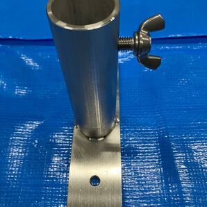 パラソルスタンド 完全ステンレス 筏 カセ 釣り堀 ウッドデッキ固定