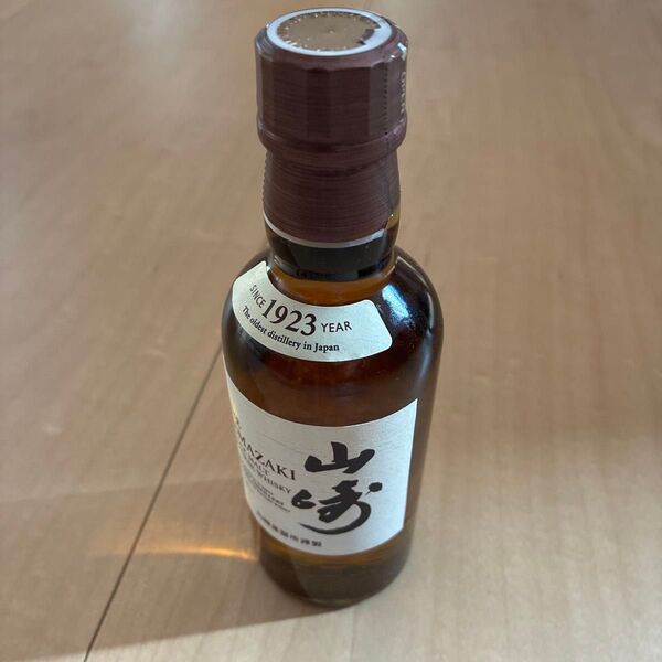 サントリー山崎蒸溜所シングルモルトウイスキーミニボトル180ml