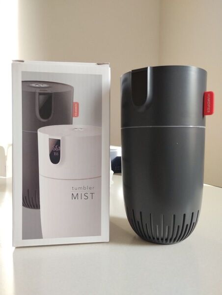 +life プラスライフ 超音波卓上加湿器 タンブラー型