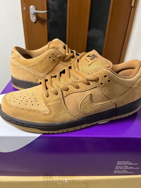 NIKE SB DUNK LOW PRO WHEAT FLAX 27.5cm US9.5 ダンク エスビー