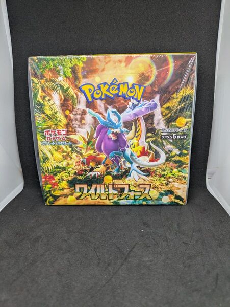 ワイルドフォース ポケモンカードゲーム シュリンク付 1BOX