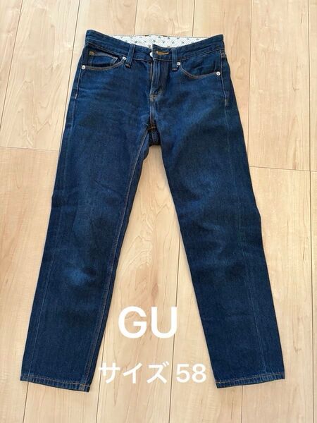 used GU Gパン 58 キッズ レディース S XS ジーパン デニムパンツ ジーンズ デニム