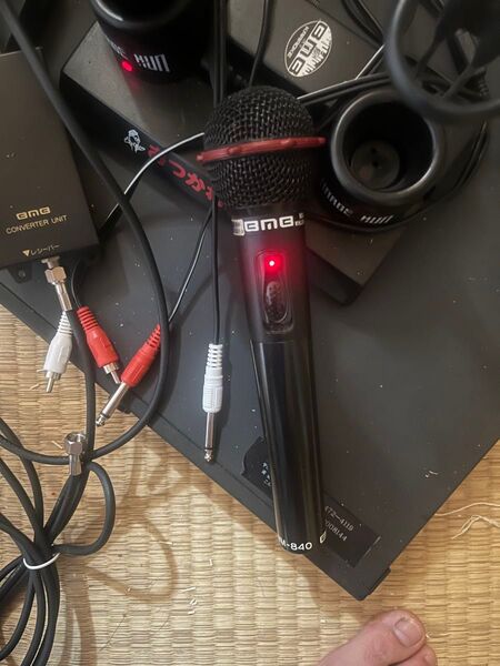 BMB 日光堂 電波式 ワイヤレスマイク セット WT-8000 WM-840