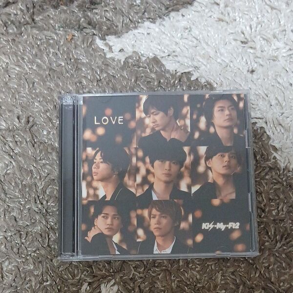 Kis-My-Ft2 LOVE 初回限定盤B