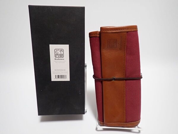 どや文具|ペンケース|ロールペンケース|筆箱|レザー|帆布|廃番