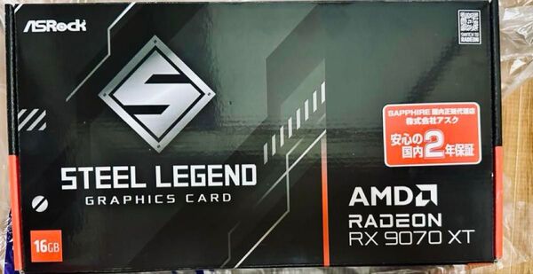 AMD Radeon RX 9070 XT Steel Legend Dark 16GB