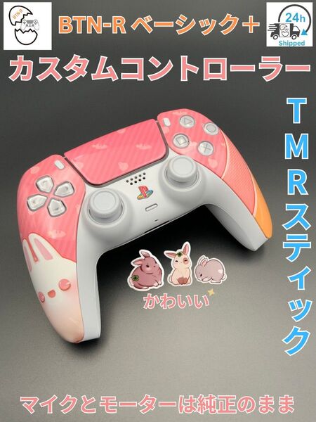 PS5 カスタム デュアルセンス TMRスティック BTN-R ベーシック+