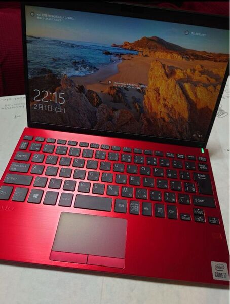VAIO SX12 Red Edition VJS122C11N Core i7-10710U 第10世代