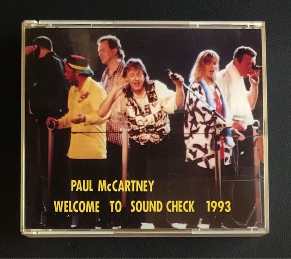 ■ PAUL McCARTNEY WELCOME TO SOUND CHECK 1993(2CD)
