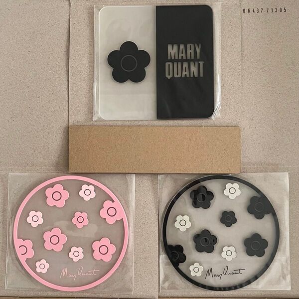 ガチャガチャ トイカプセル マリークヮント MARY QUANT クリアラバーコースター