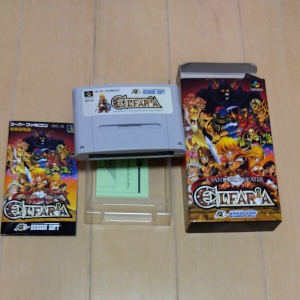 【箱美品】スーパーファミコン エルファリア