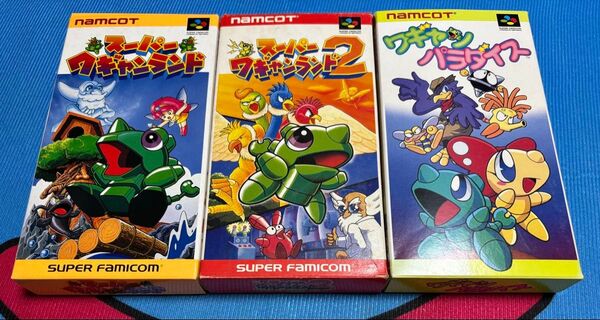スーパーファミコン ソフト3本セット ワギャンシリーズ 箱説付き