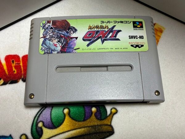 スーパーファミコンソフト 鬼神降臨伝ONI 箱説なし