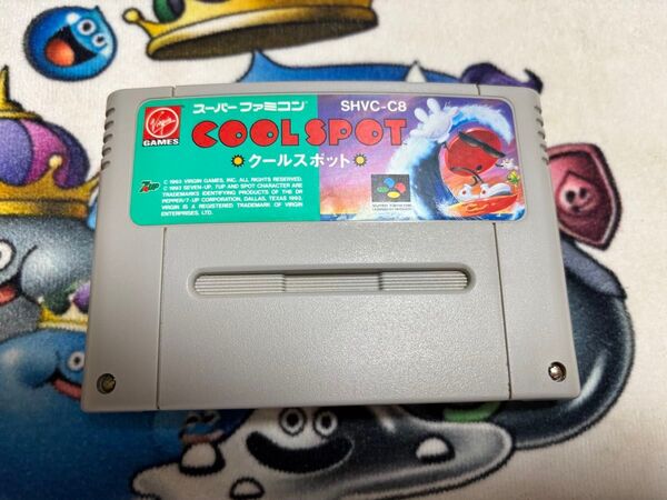 スーパーファミコンソフト クールスポット 箱説なし