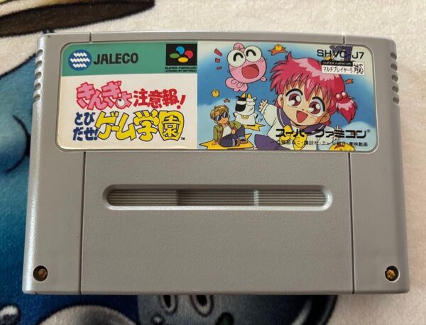 スーパーファミコンソフト きんぎょ注意報! とびだせゲーム学園 箱説なし