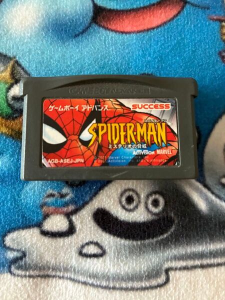 ゲームボーイアドバンス スパイダーマン ミステリオの脅威 箱説なし