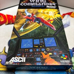 ウィングコマンダー スーパーファミコンソフト 箱説ハガキ付き