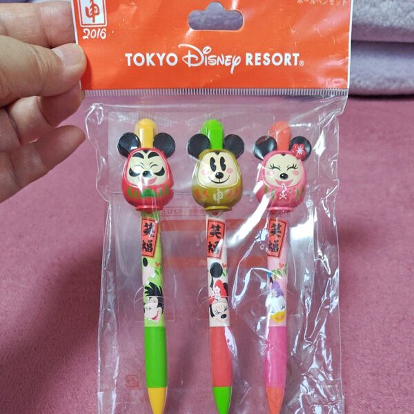 ディズニー ボールペンセット だるまミッキー 東京ディズニーリゾート