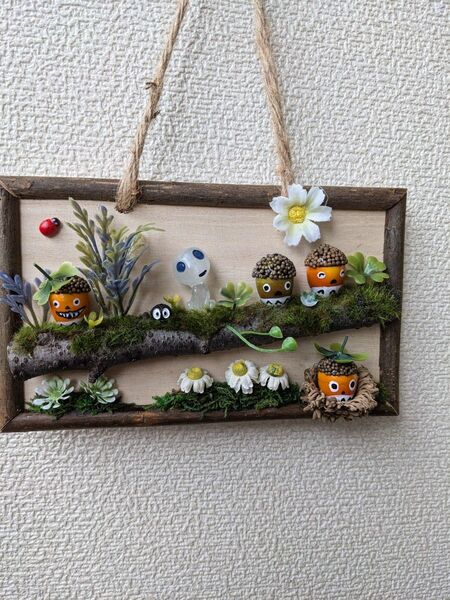 壁掛け どんぐりハンドメイド