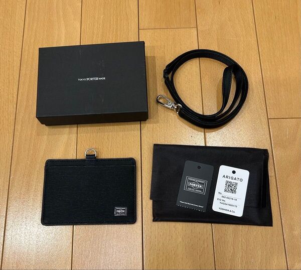 ポーター PORTER カレント CURRENT IDホルダー カードケース 052-02218 ブラック