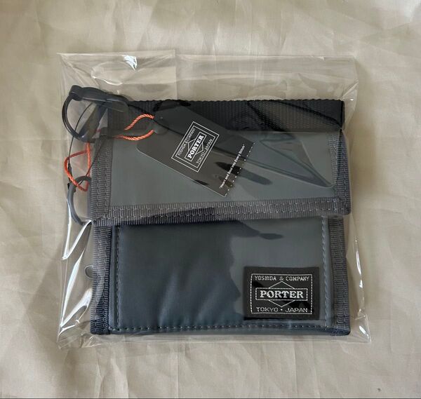 PORTER CAPSULE ポーター カプセル 三折り財布 555-06440グレー
