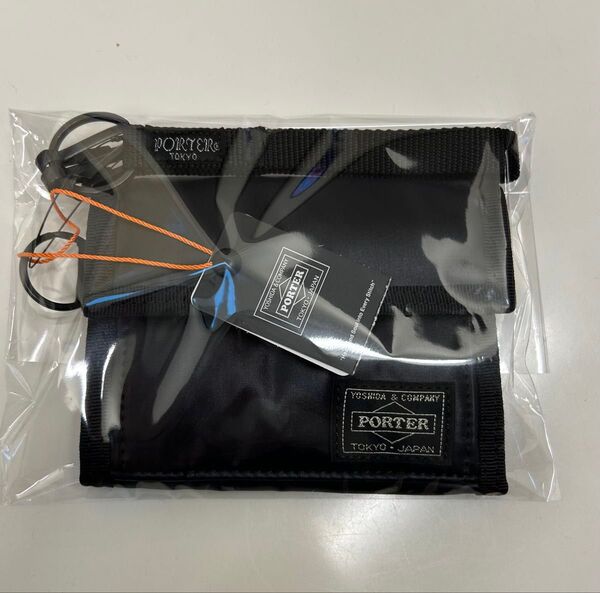 PORTER ポーター カプセル 三折り財布 555-06440 CAPSULEブラック