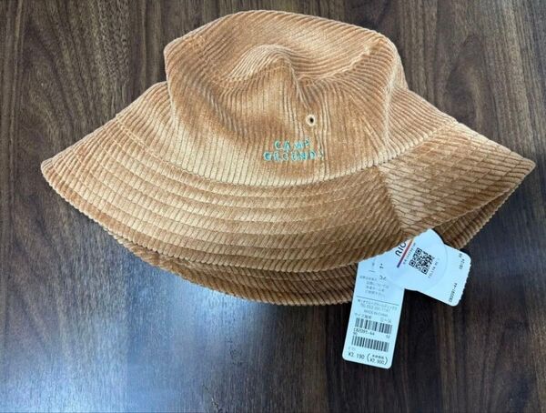 新品 コール天ハット RIO Camp Grounds 頭囲 52コーデュロイハット 未使用
