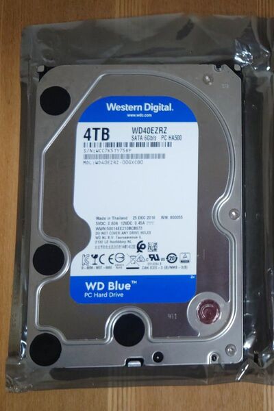 Western Digital WD Blue 4TB HDD WD40EZRZ-RT2