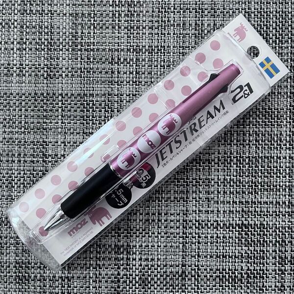 MOZ ジェットストリーム2&1 ボールペン ライトピンク シャープペン 日本製