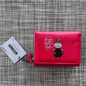 新品!ムーミン 三つ折り ミニ財布 リトルミイ 財布 三つ折り財布