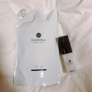 KAMIKA オールインワンクリームシャンプー&ヘアオイルセット マリンノート
