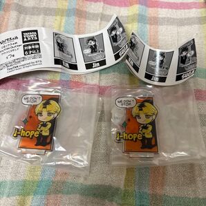 TinyTAN Butter ぴた!でふぉめ アクリルスタンド j-hope 2個セット