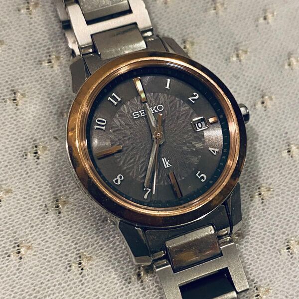 【SEIKO】腕時計 LUKIA ルキア セイコー 1B35-0AN0 シルバー