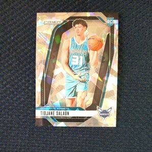 2024-25 Panini Prizm #262 Tidjane Salaun RC Hornets