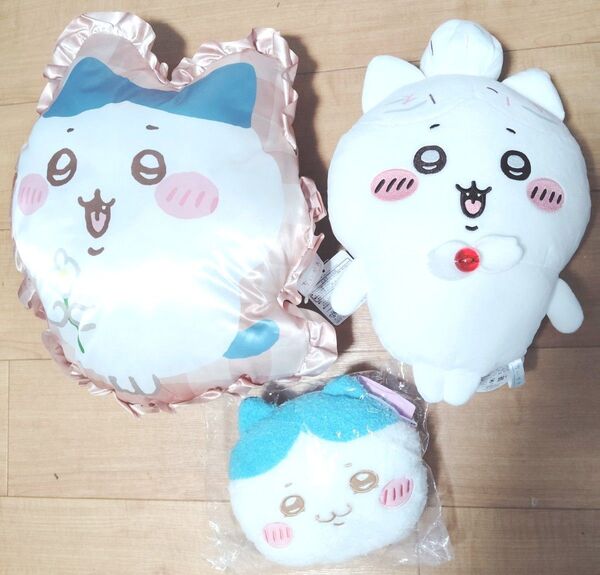 ちいかわ ハチワレ ビッグぬいぐるみ ポーチ