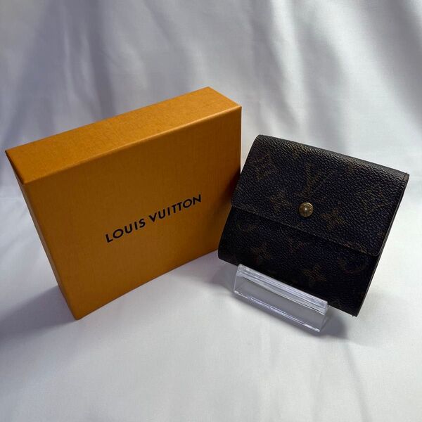 LOUIS VUITTON ルイヴィトン モノグラム 三つ折り財布