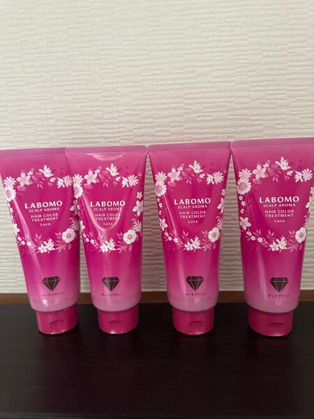 アートネイチャー ラボモ ヘアカラートリートメント ダークブラウン 4本セット