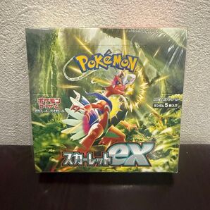 ポケモンカード スカーレットex *凹みあり!シュリンク付き未開封BOX