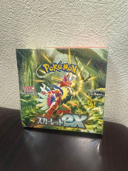 凹みあり!スカーレットex ポケモンカードゲーム 1BOX ポケモンカード BOX スカーレット バイオレット 拡張パック